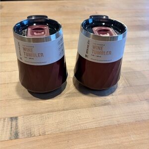 Stanley Insulated Wine Tumblers - Deep Red